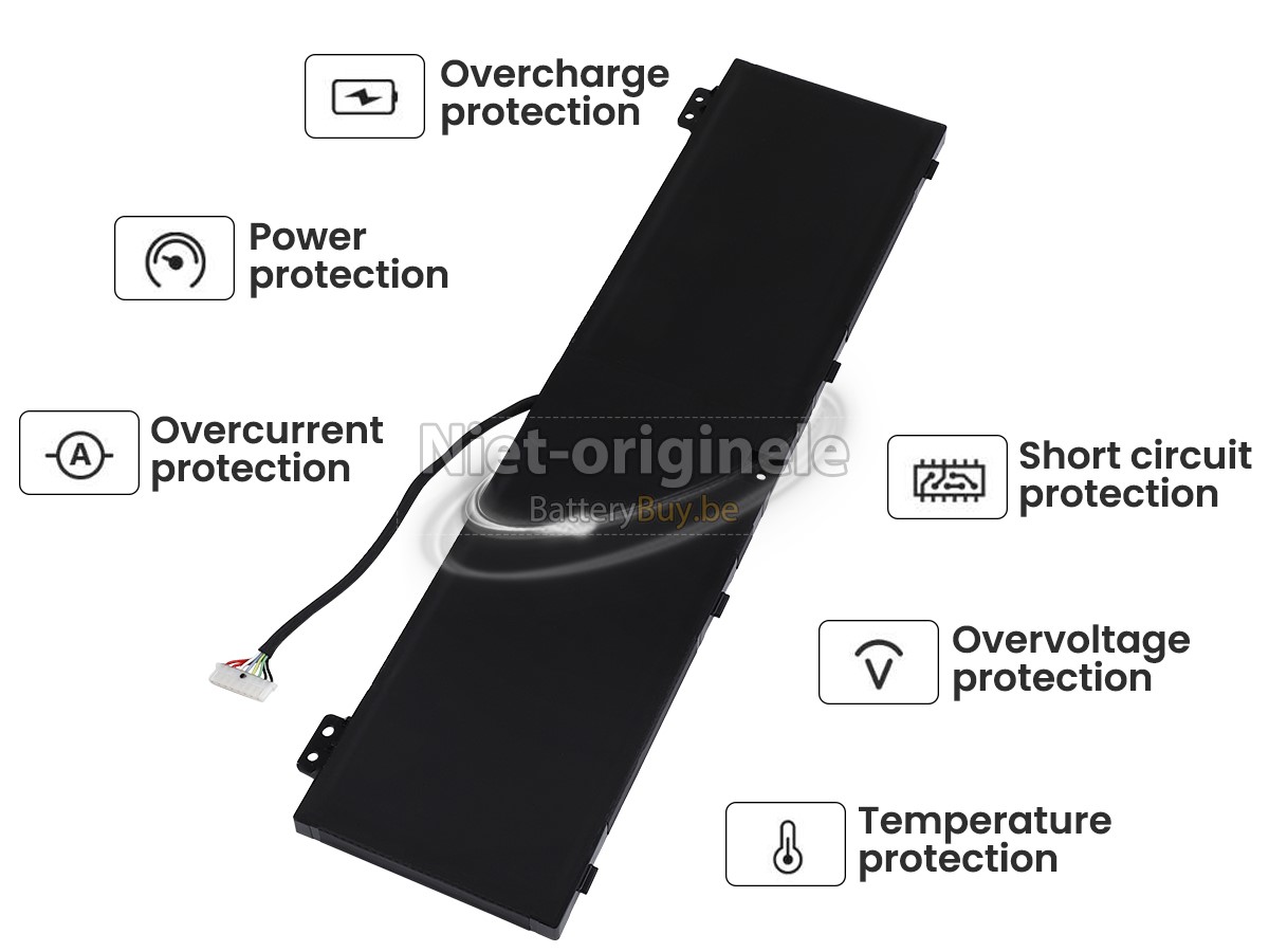 Acer Predator TRITON 14 PT14-51-76FK accu