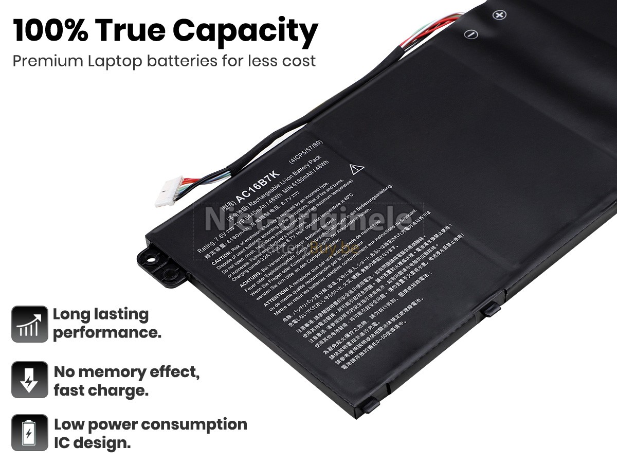 Acer Chromebook 15 CB515-1HT-P58C accu