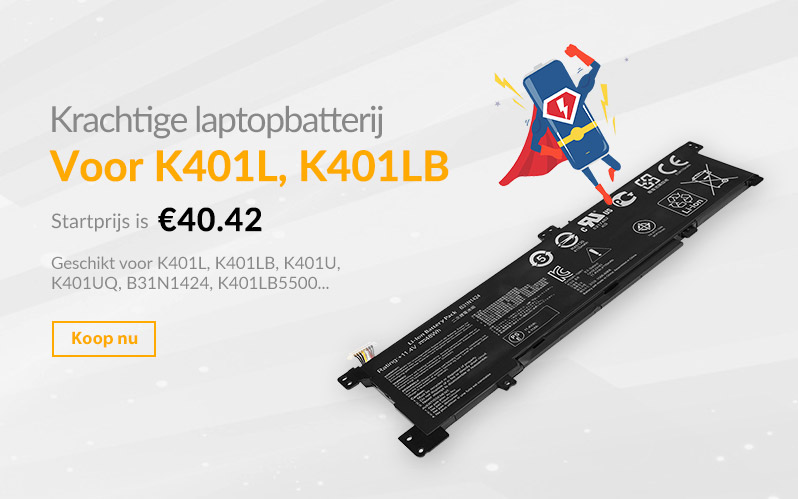 Asus k401L Accu Kopen