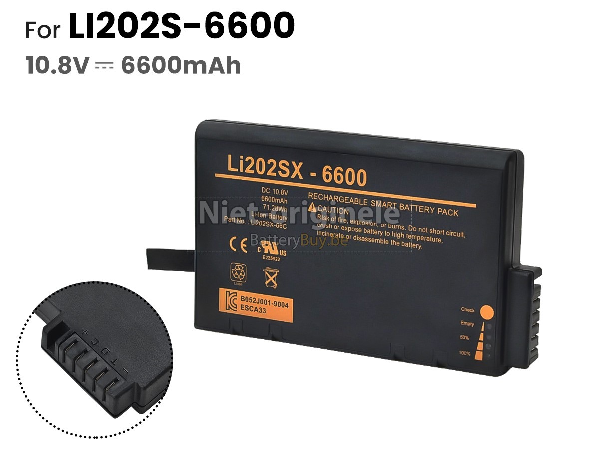 Agilent LI202S-6600 accu