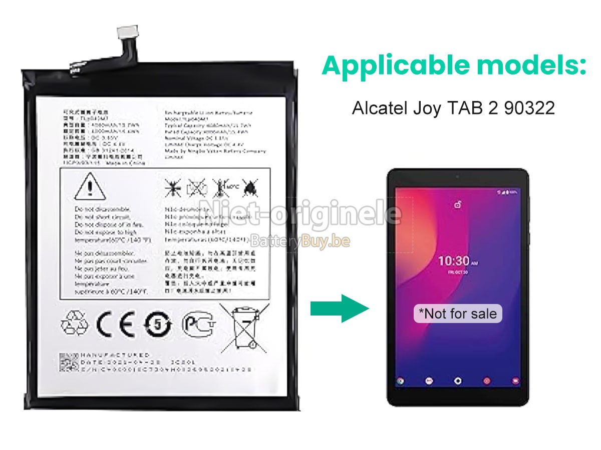 Alcatel JOY TAB2 accu