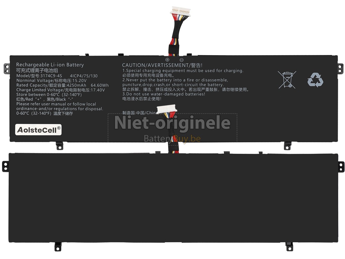 AolsteCell 3174C9-4S accu
