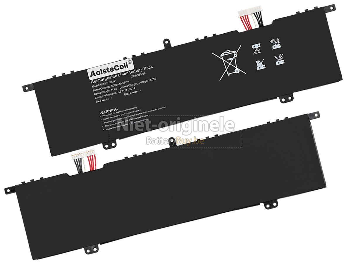 AolsteCell 658557-3S1P accu