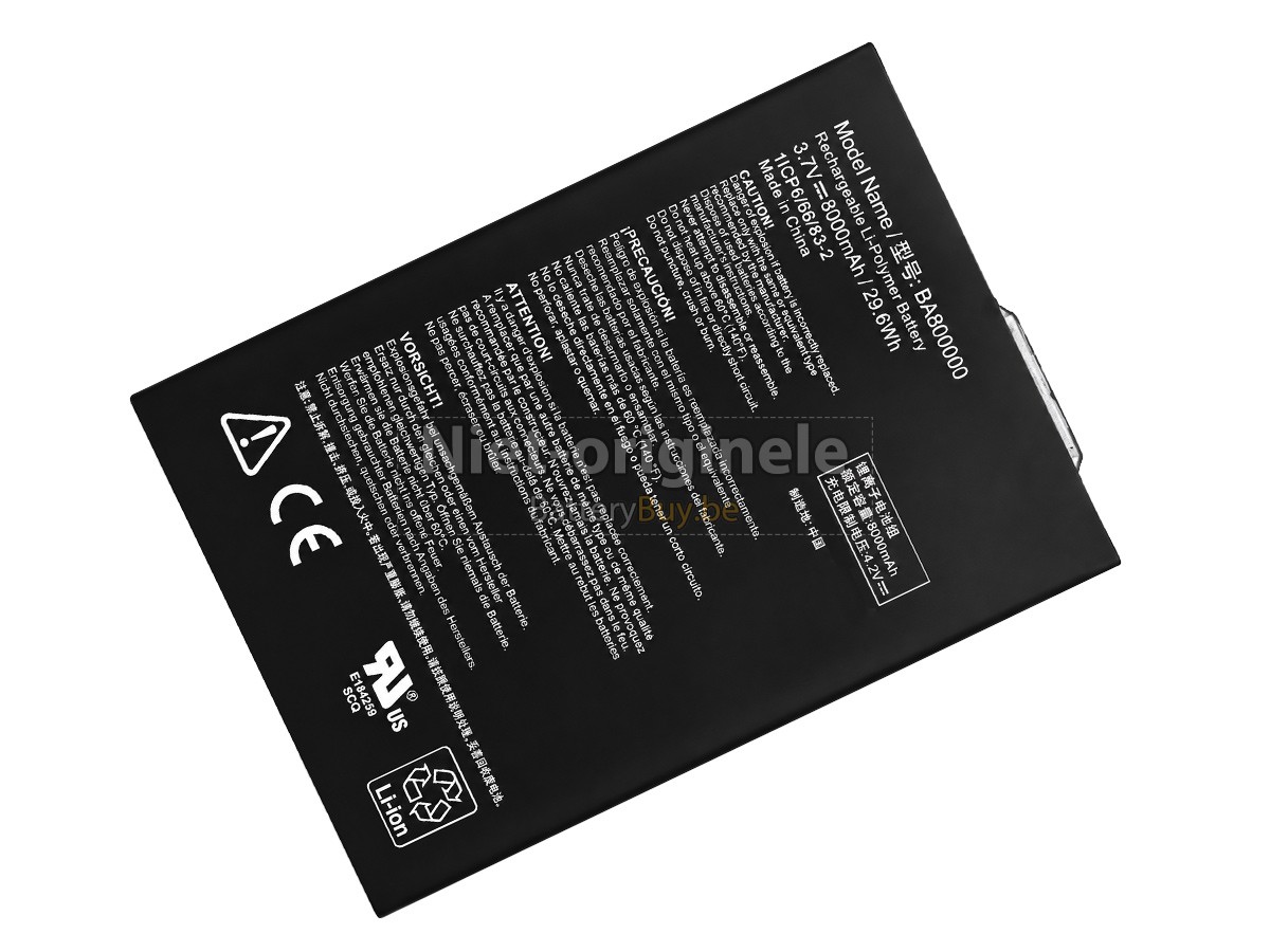 AolsteCell BA800000 accu