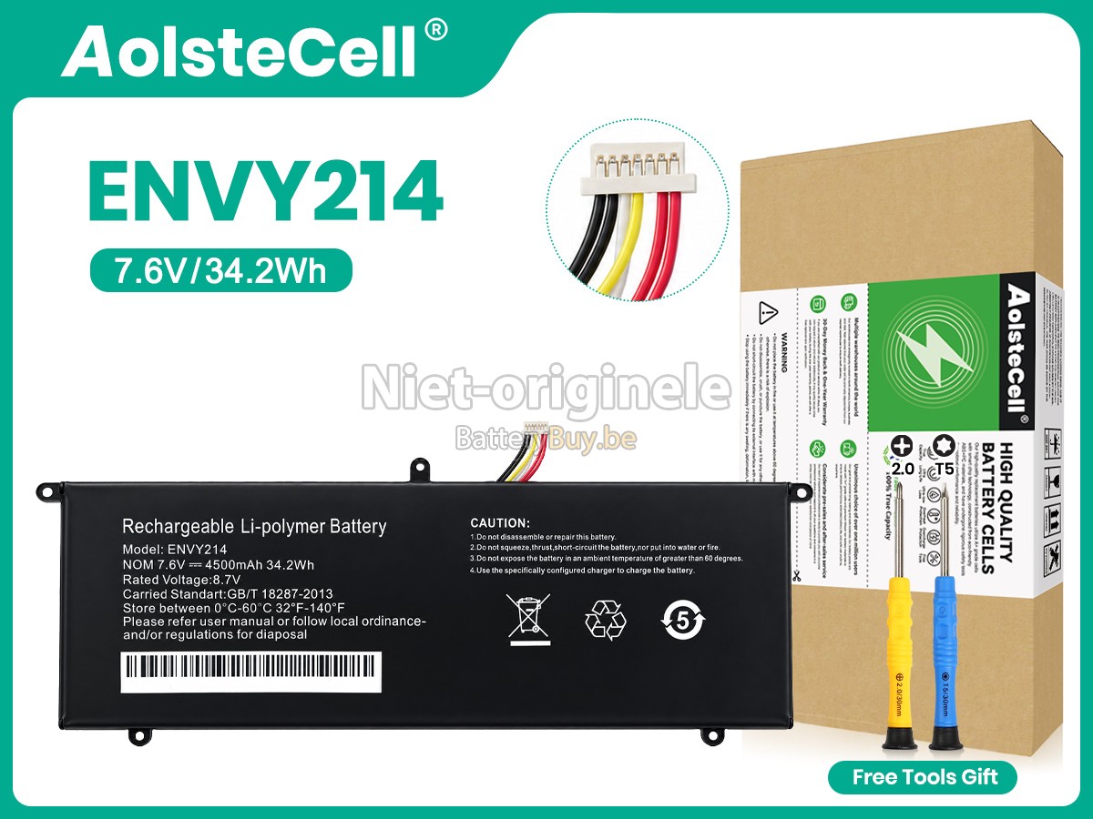 AolsteCell ENVY214 accu