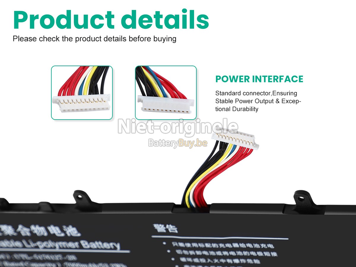 AolsteCell UTL-5176127-2S accu