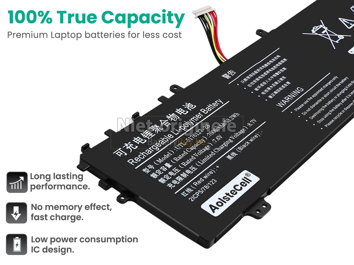 AolsteCell UTL-5176127-2S accu
