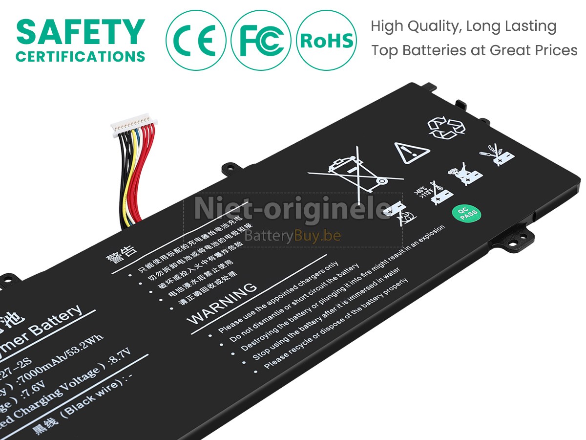 AolsteCell UTL-5176127-2S accu