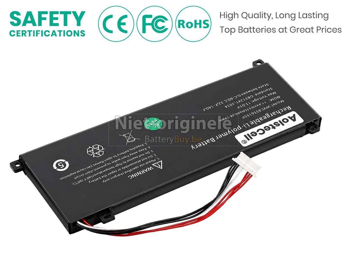 AolsteCell SMARTBOOK PRO M-SBP14I5 accu