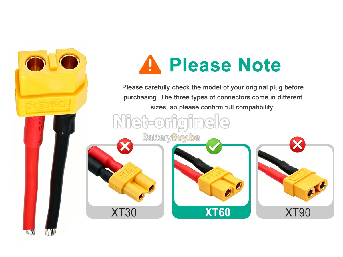 AolsteCell 11.1V 2600MAH 60C XT60 accu