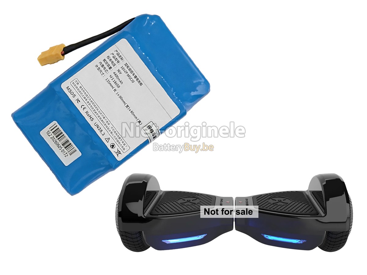 AolsteCell 10S2P MSE20 36V 4400MAH XT60 accu