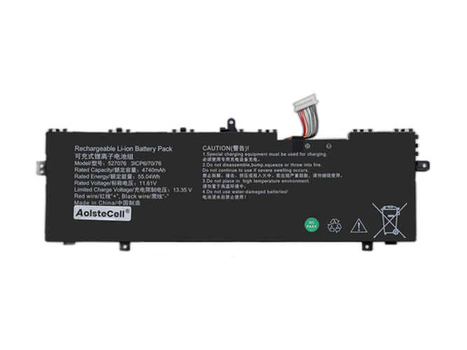 laptop accu voor AolsteCell 527076