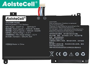 laptop accu voor AolsteCell 655077-3S