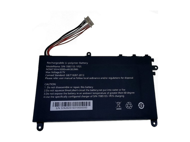 laptop accu voor AolsteCell SIN-7085155-1P2S