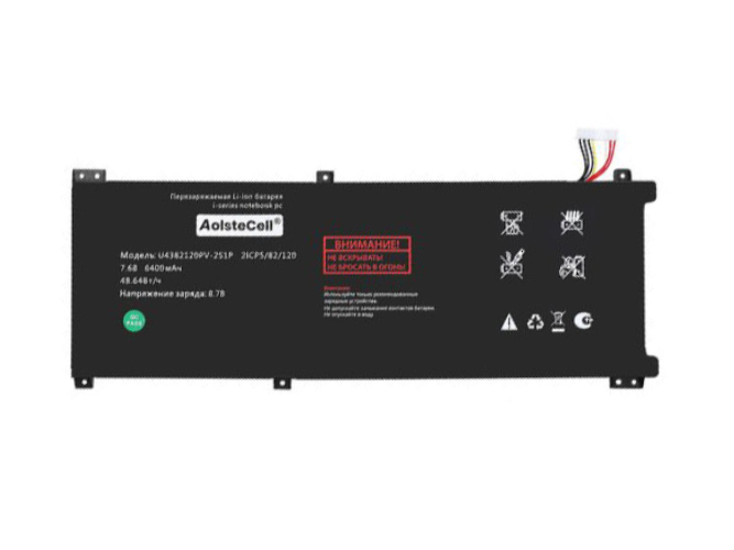 laptop accu voor AolsteCell U4382120PV-2S1P