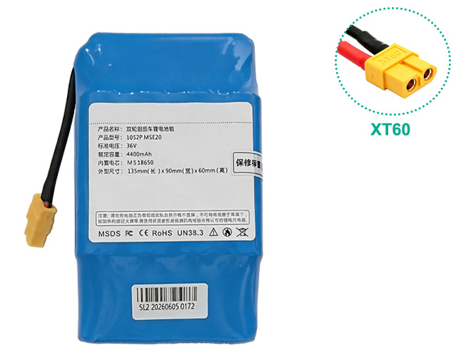 laptop accu voor AolsteCell 10S2P MSE20 36V 4400mah  XT60