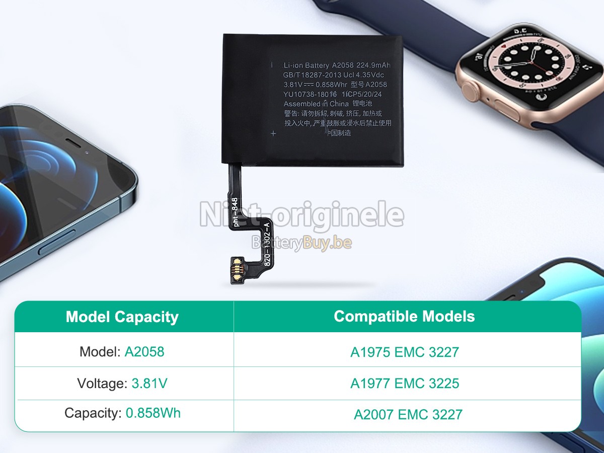 Apple WATCH Series 4 HERMES GPS 40MM accu