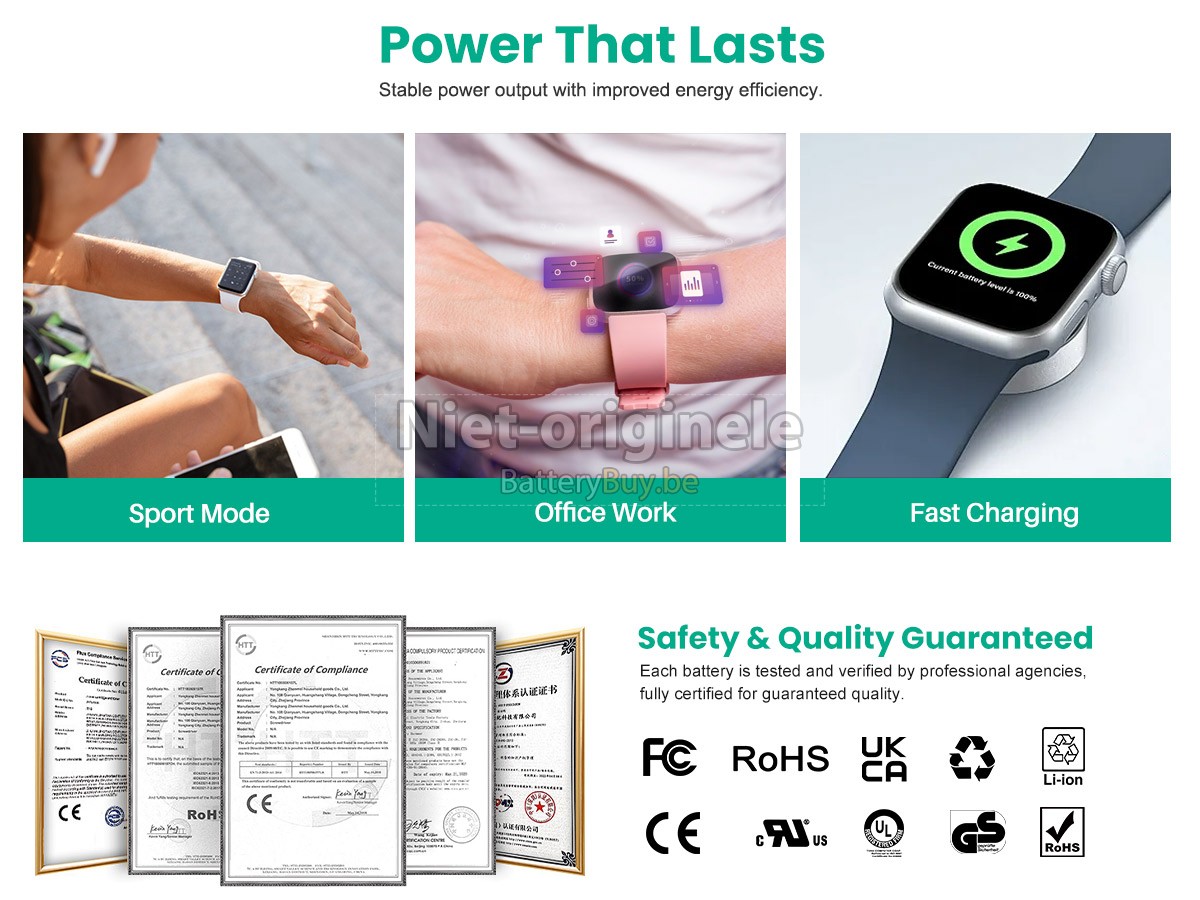 Apple WATCH Series 4 HERMES GPS 40MM accu