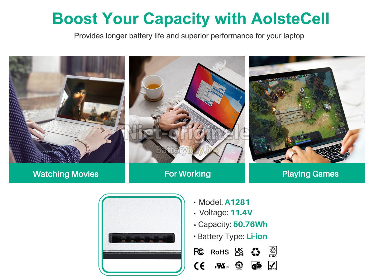 Apple MacBook Pro 15_ MB470*/A accu