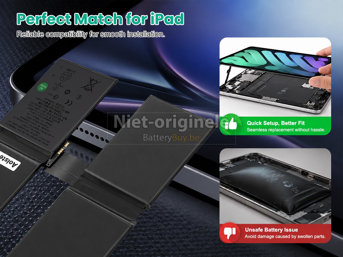 Apple iPad Pro 12.9inch 6TH GEN 2022 accu