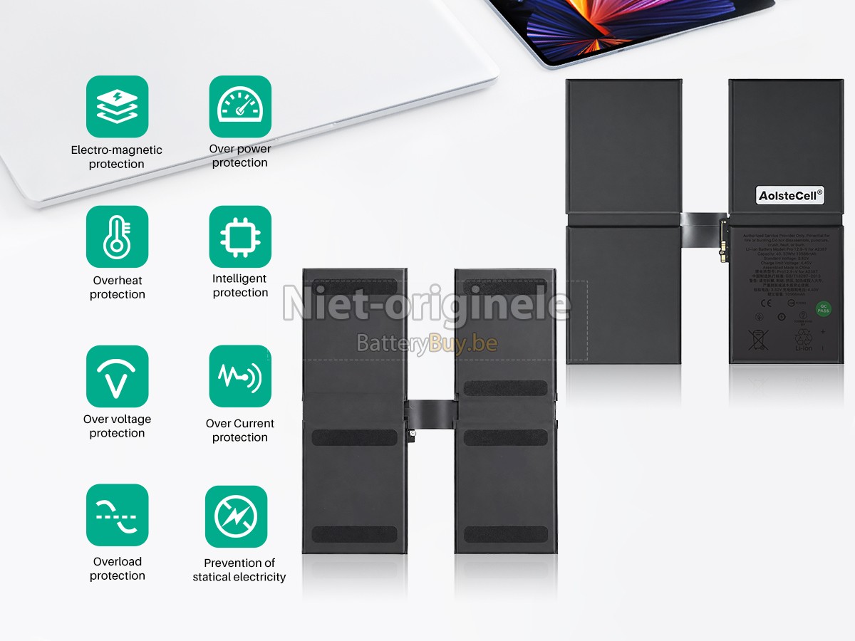 Apple iPad Pro 12.9inch 6TH GEN 2022 accu