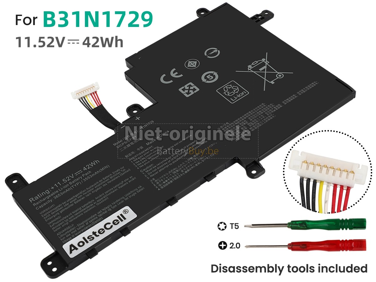 Asus VivoBook S530UN-BQ097T accu