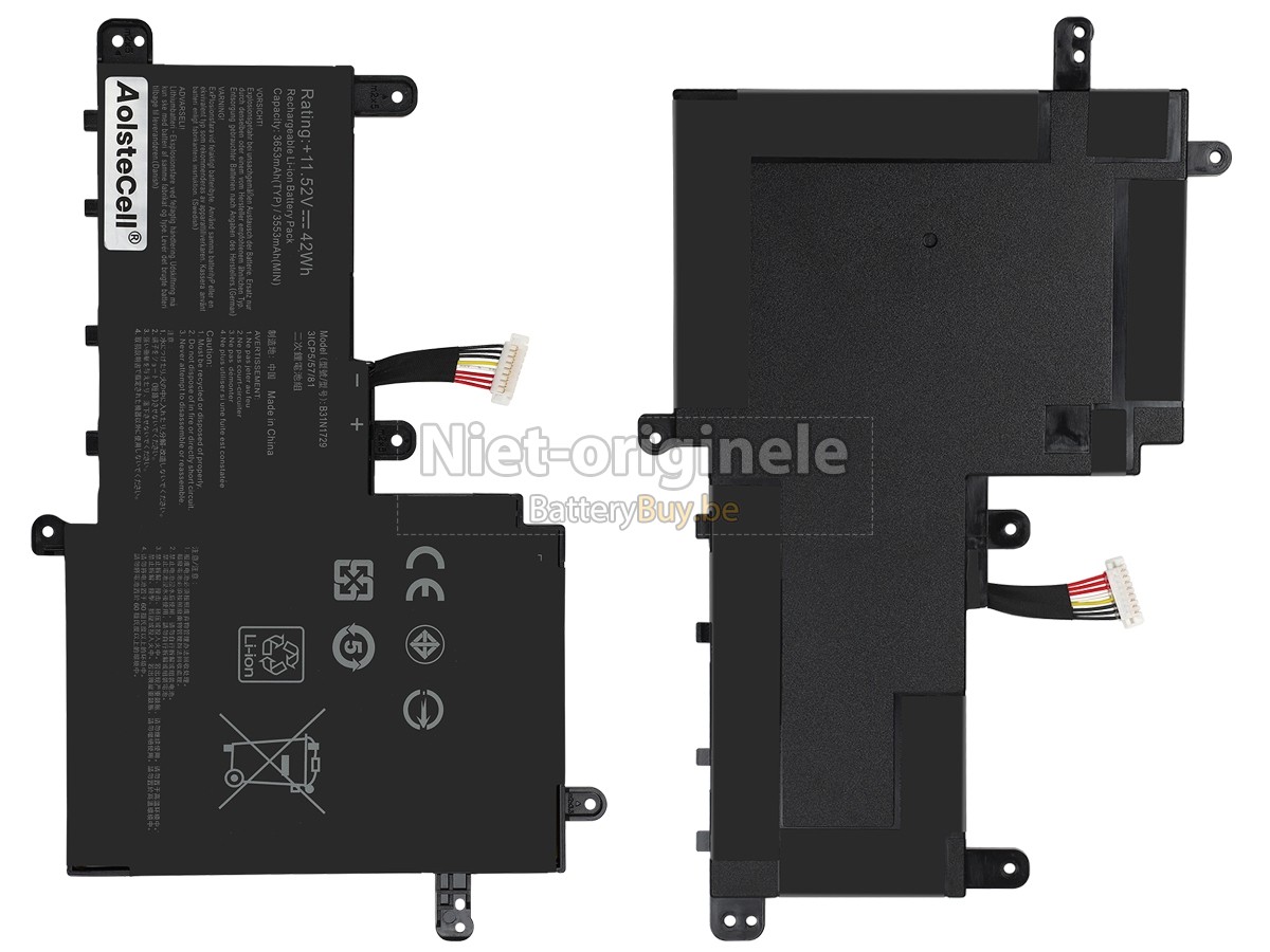 Asus VivoBook S530UN-BQ097T accu