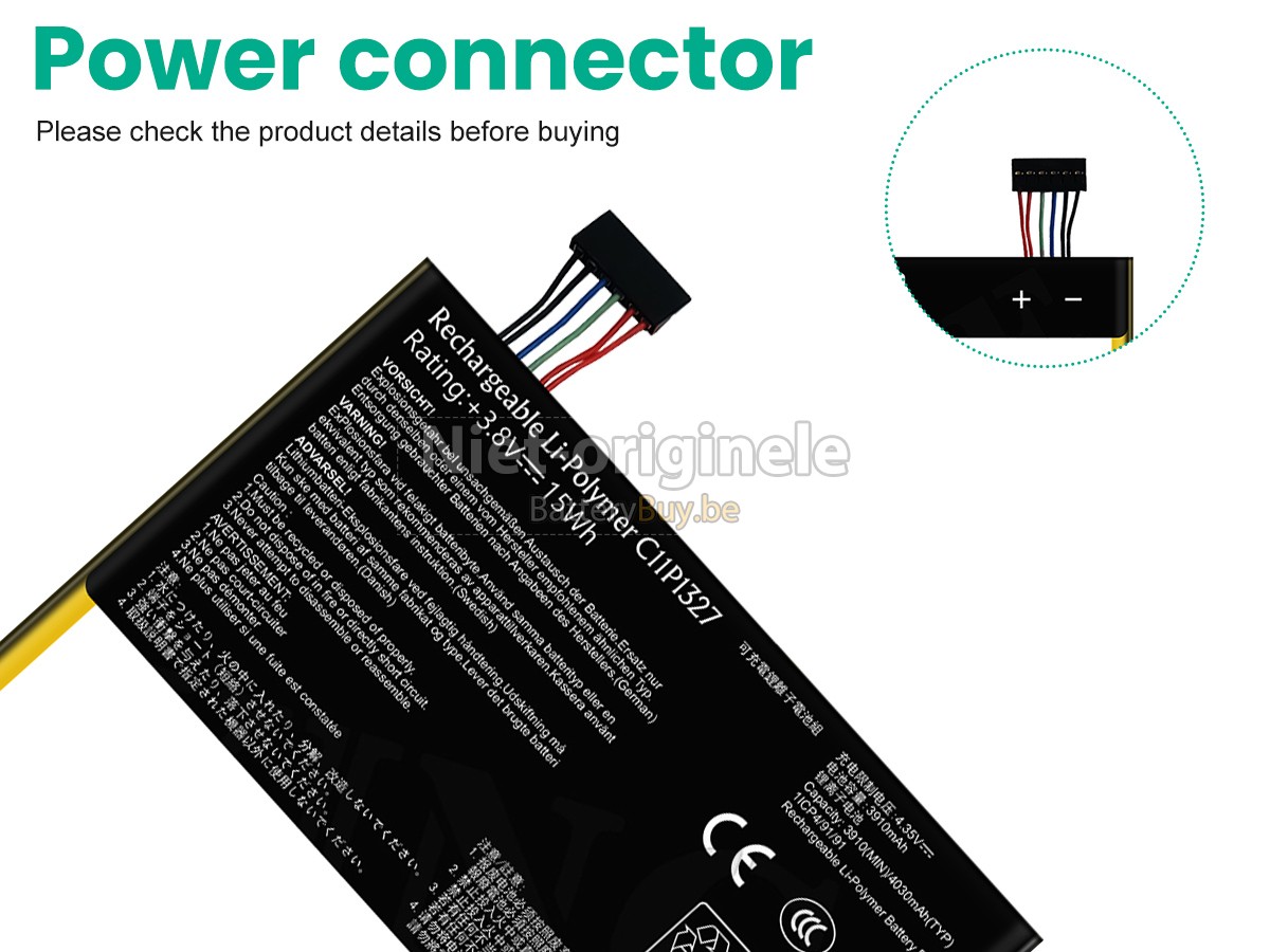 Asus FE170 accu