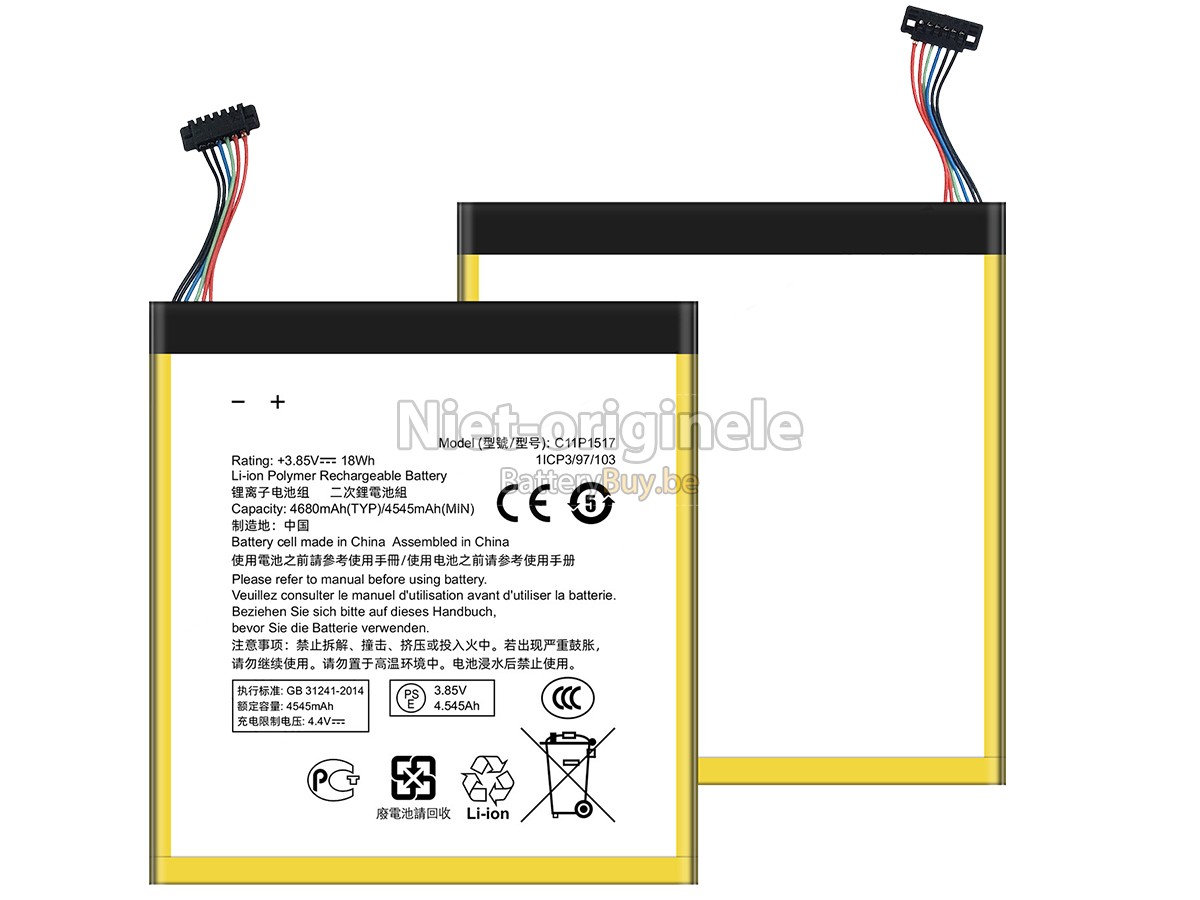 Asus ZENPad 10.1 accu