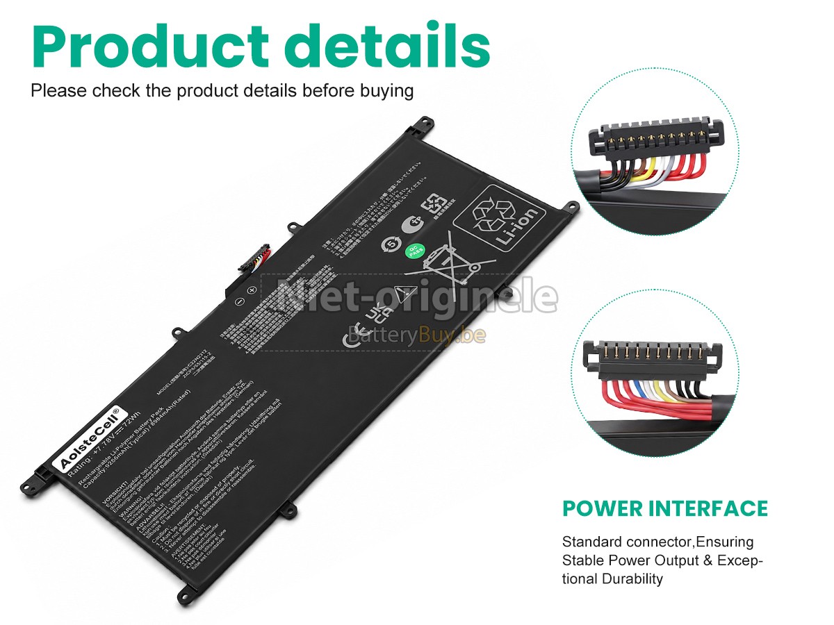 Asus 0B200-04570100 accu