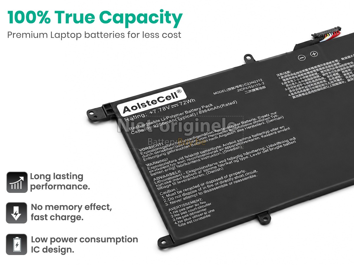 Asus 0B200-04570100 accu