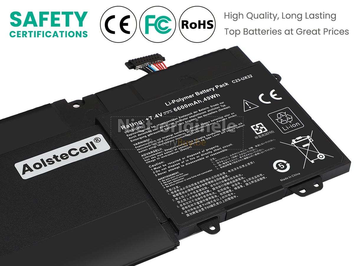 Asus ZenBook UX32VD-R3003V accu