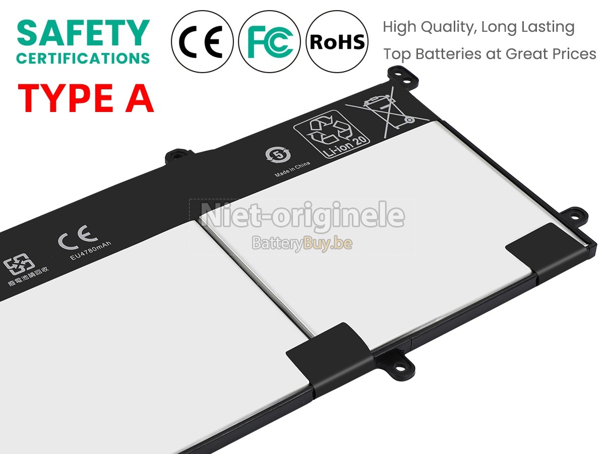 Asus ZenBook UX306UA-FB125T accu