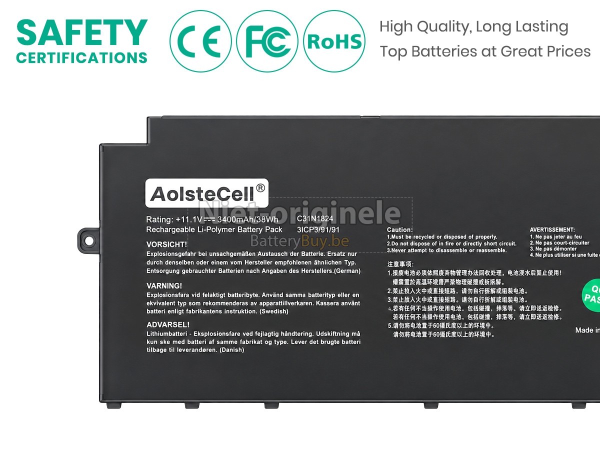 Asus 0B200-03550000 accu