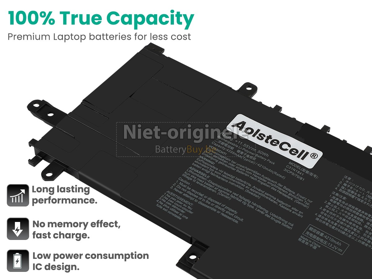 Asus ZenBook 14 UX434FLC-PURE2 accu