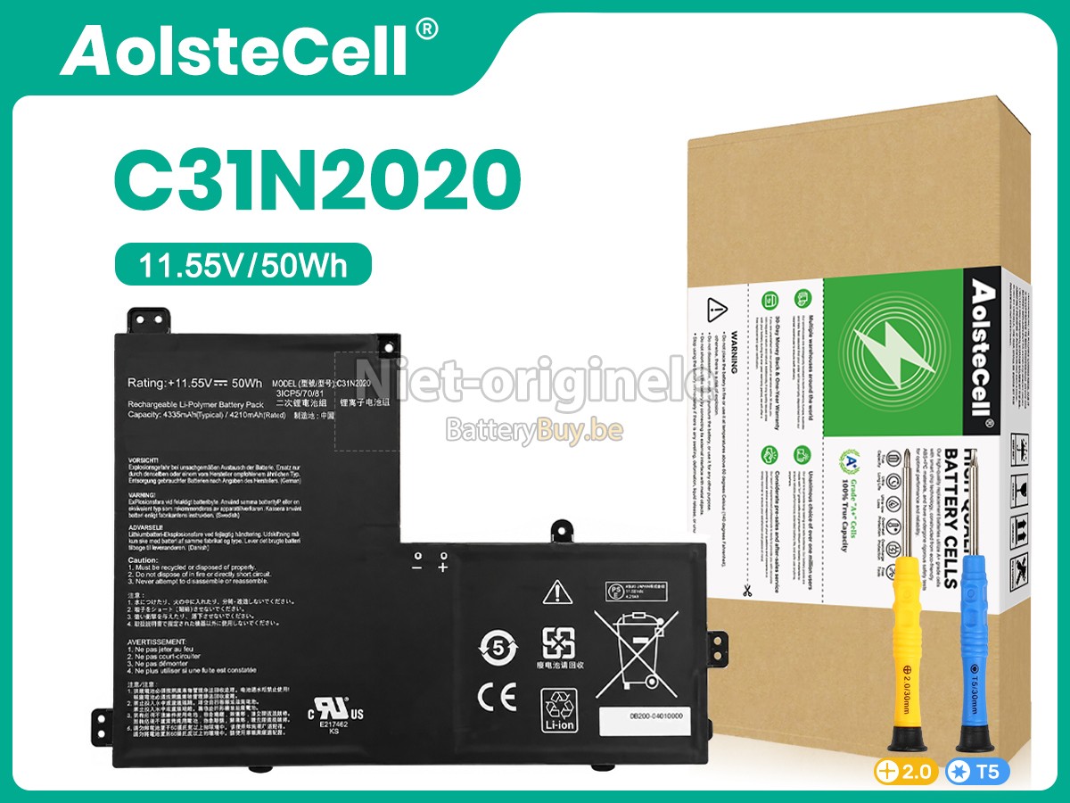 Asus Chromebook Flip CM1 CM1400FXA-EC0011 accu