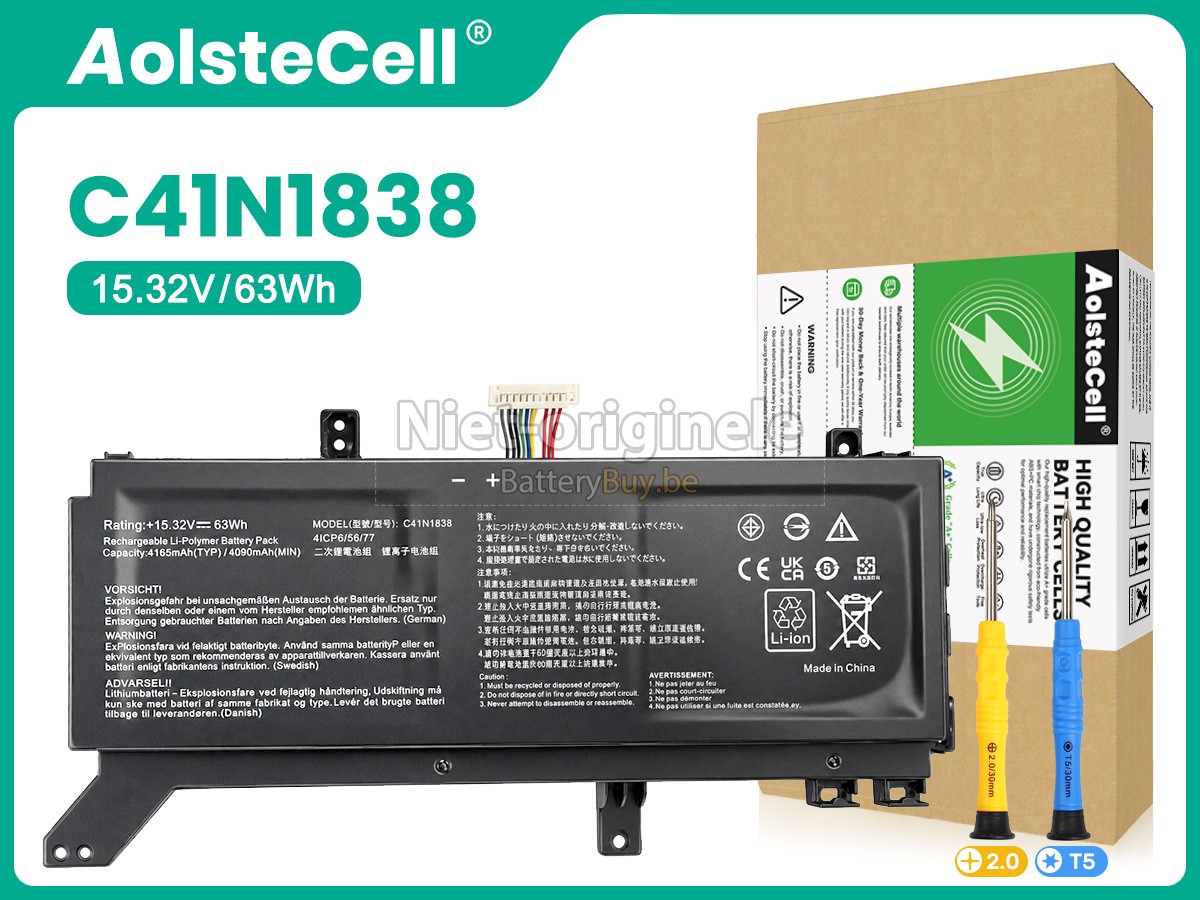 Asus C41N1838(4ICP6/56/77) accu