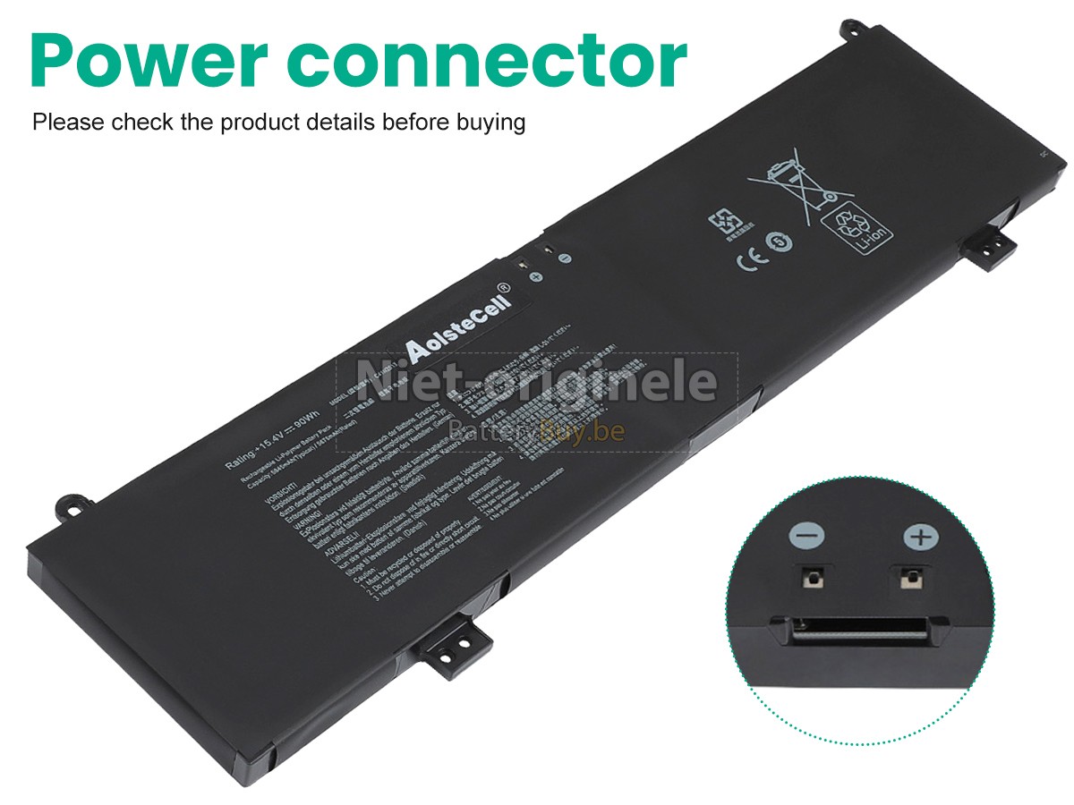 Asus Rog STRIX G15 G513QM-HQ358T accu