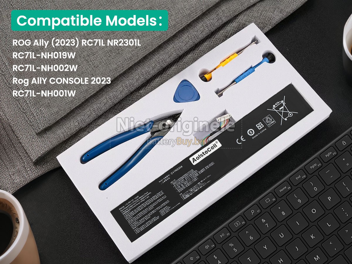 Asus Rog AllY RC71L-NH022W accu