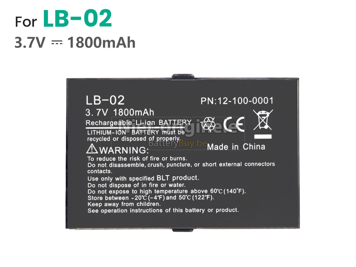 Biolight 12-100-0001 accu