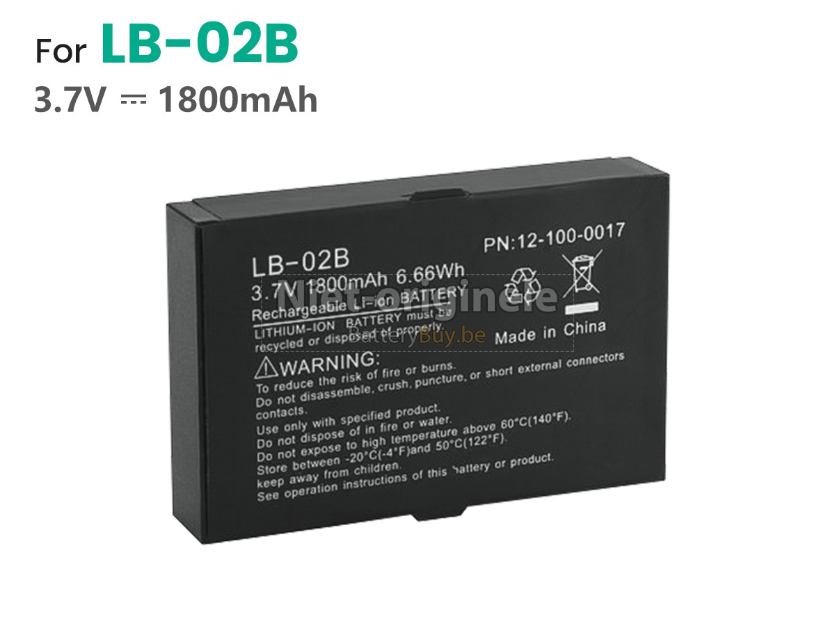 Biolight LB-02B accu