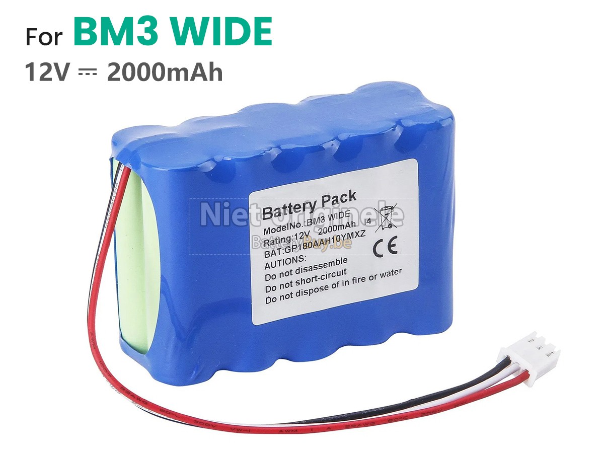 Bionet BM-3 WIDE accu
