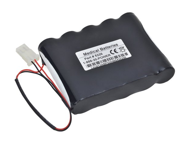 Batterij voor Burdick Fukuda Denshi FC700A
