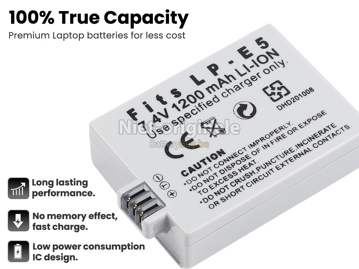 Canon LP-E5 accu