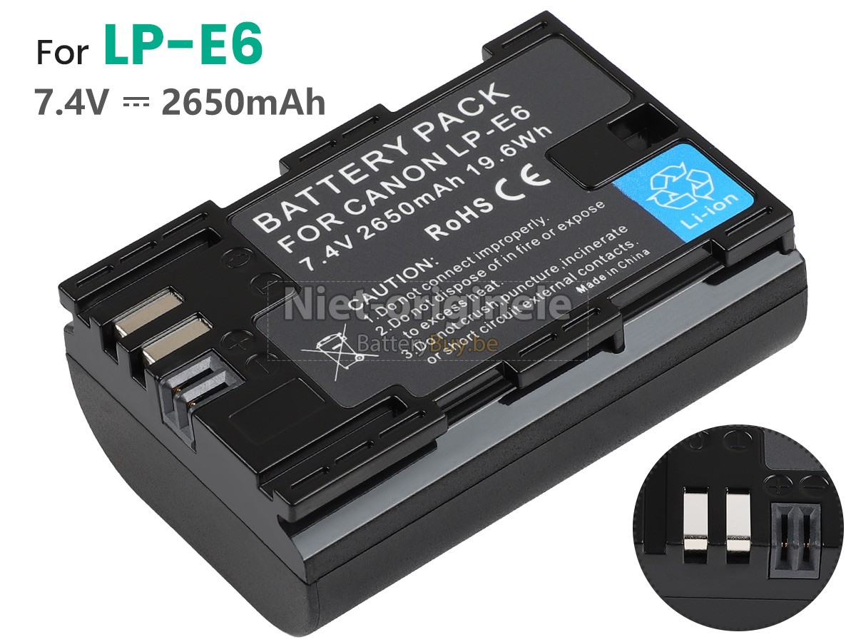 Canon LP-E6N accu