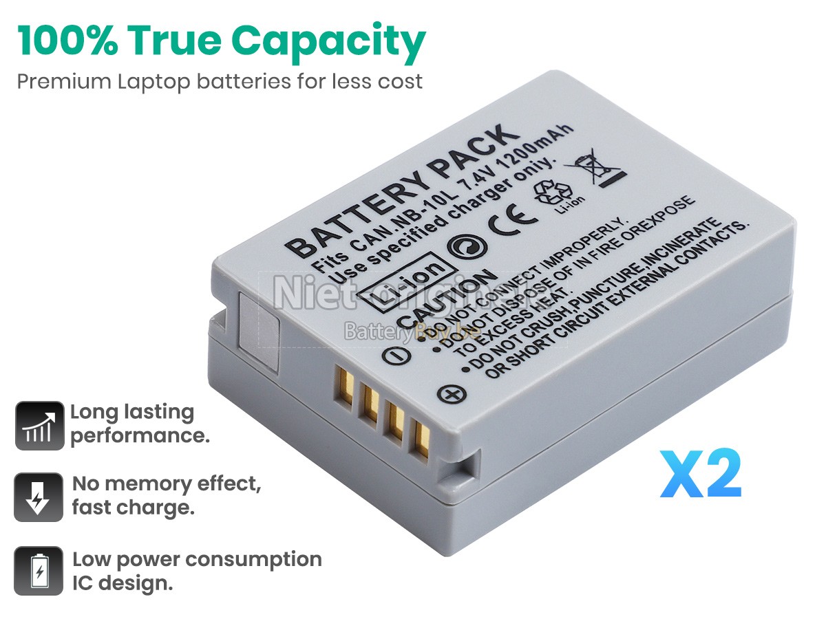 Canon POWERSHOT G3X accu