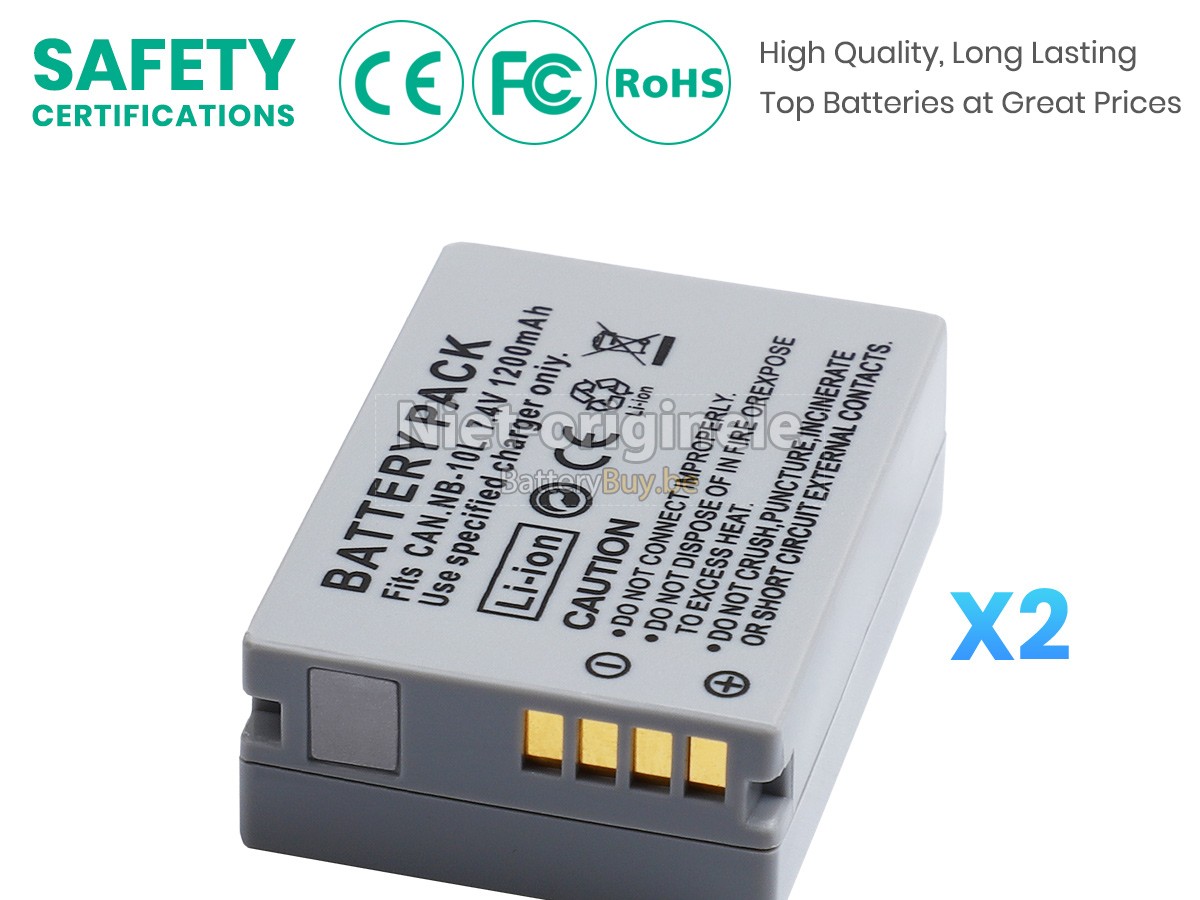 Canon POWERSHOT G3X accu