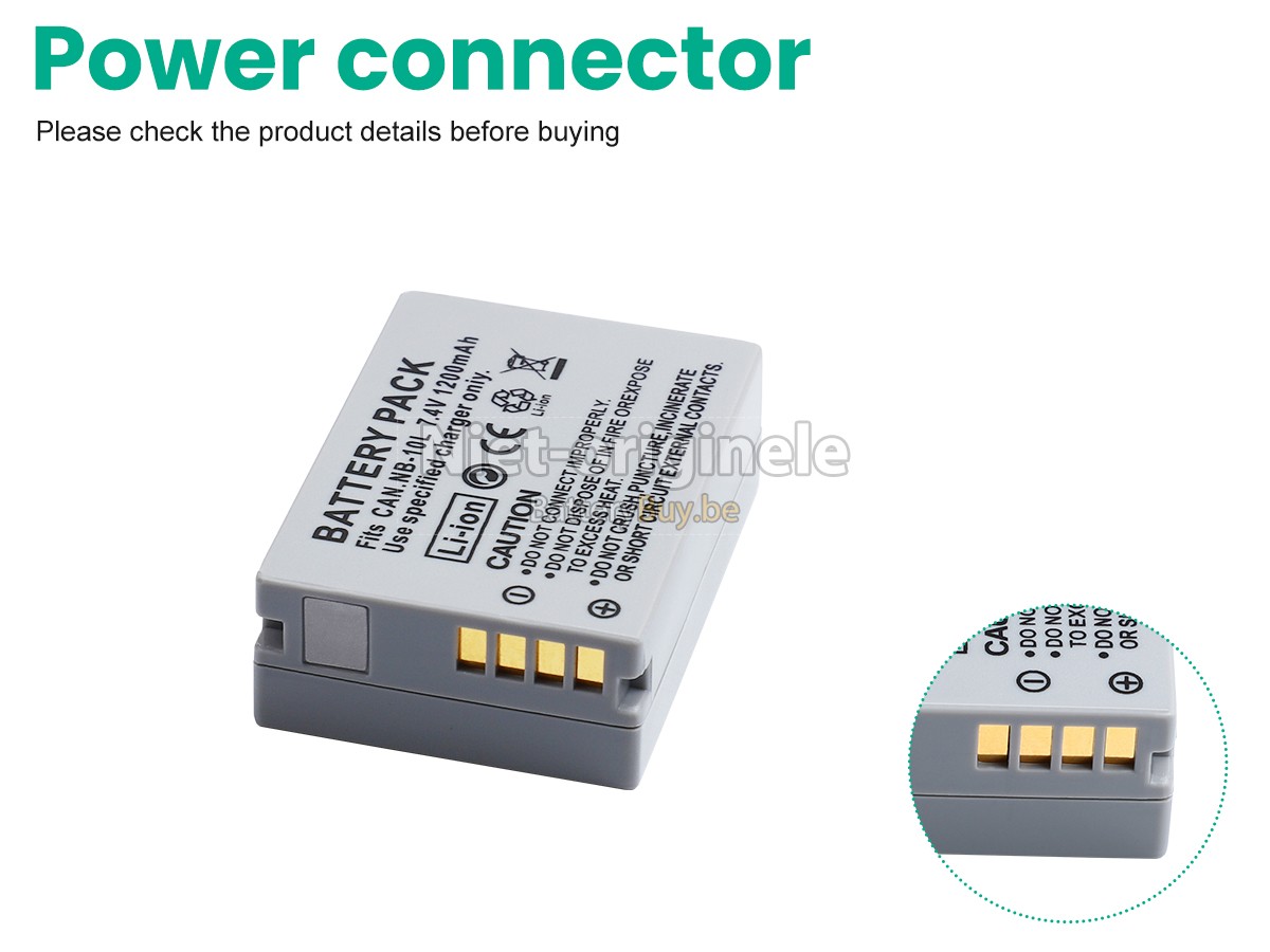 Canon POWERSHOT G3X accu