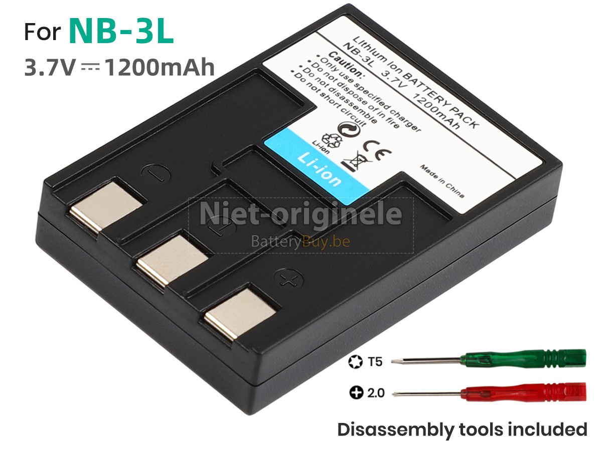 Canon NB-3L accu