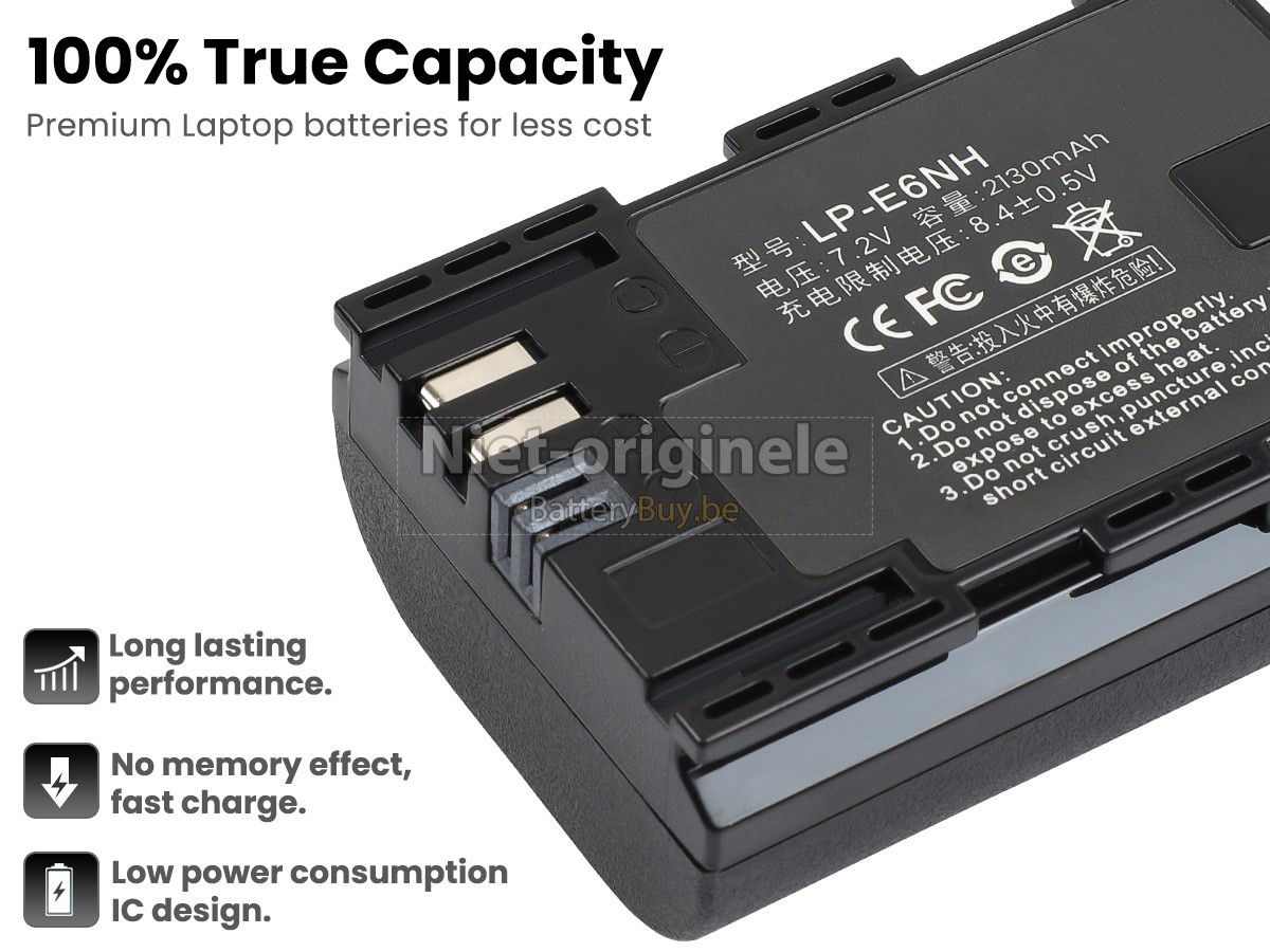 Canon LP-E6N accu